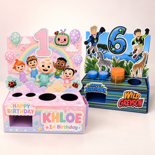 Playdoh activity box